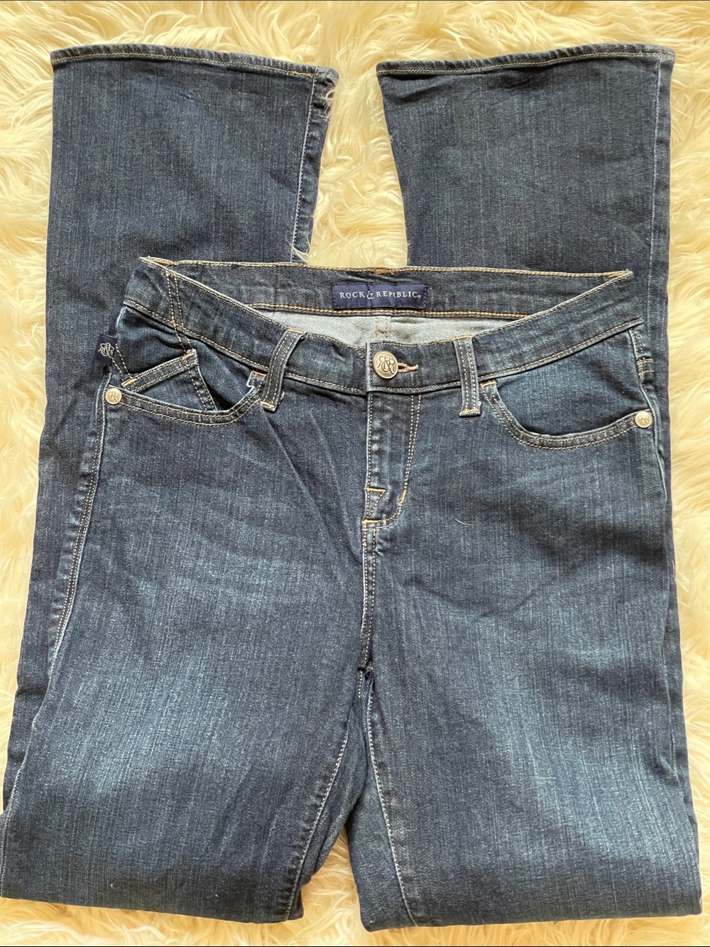 Rock & Republic Women's Indigo Boot Cut Jeans